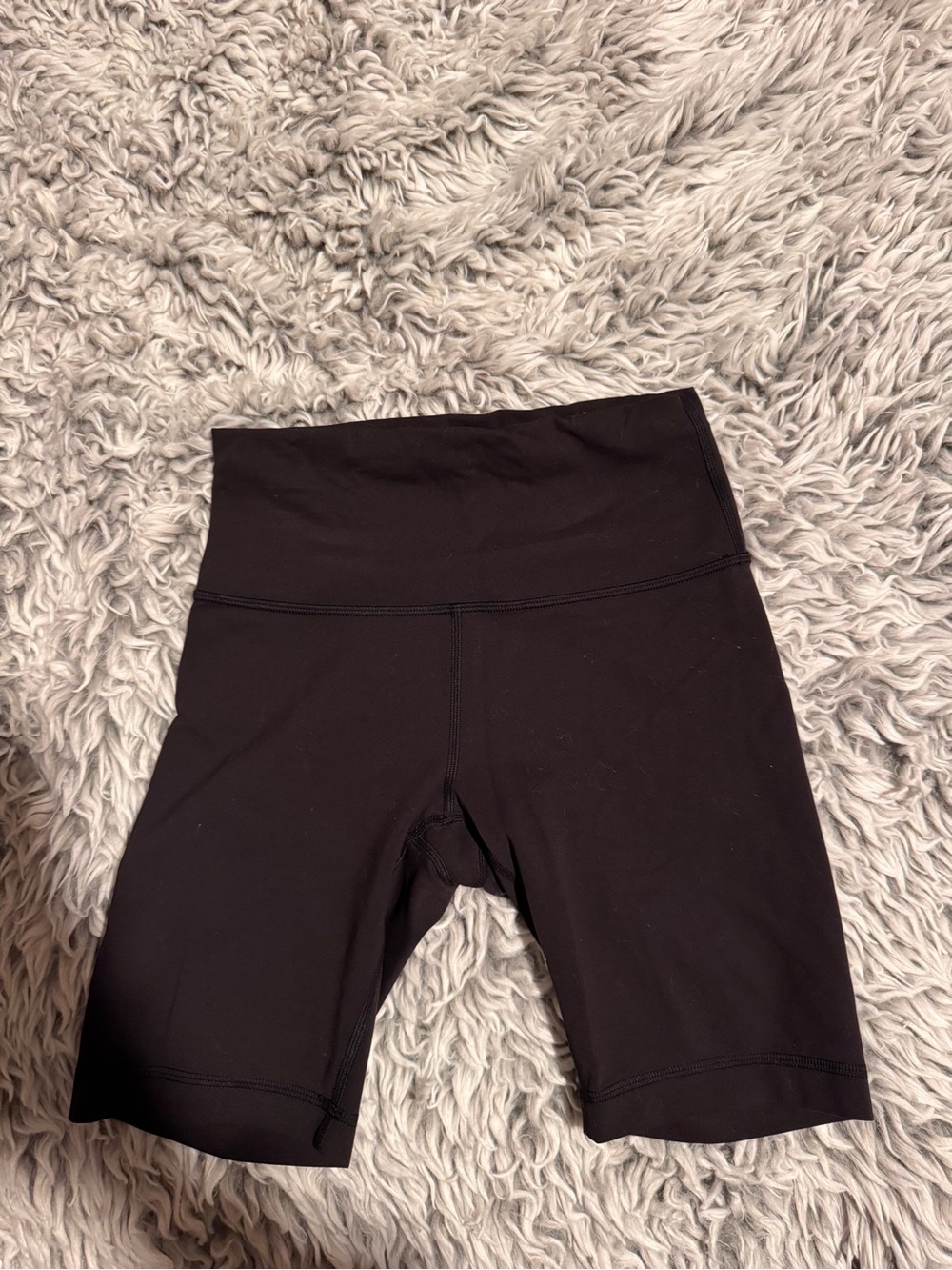 lululemon athletica Black High-Waist Bike Shorts